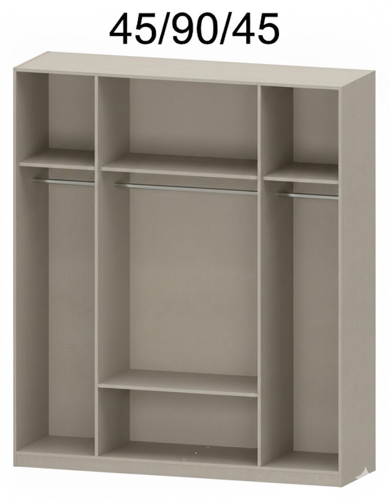 Oakwood Rauch Velora Combi wardrobe