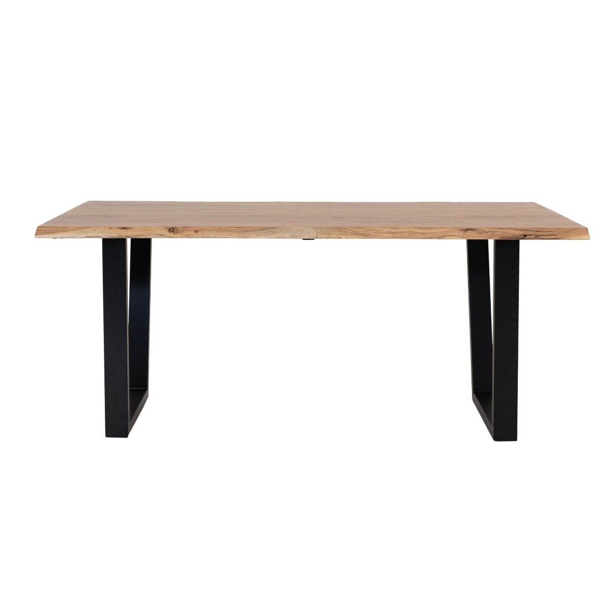 Oakwood Live Edge 180CM Solid Wood Dining Table - Natural