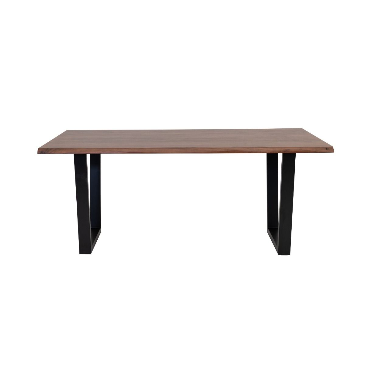 Oakwood Live Edge 180CM Solid Wood Dining Table - Walnut