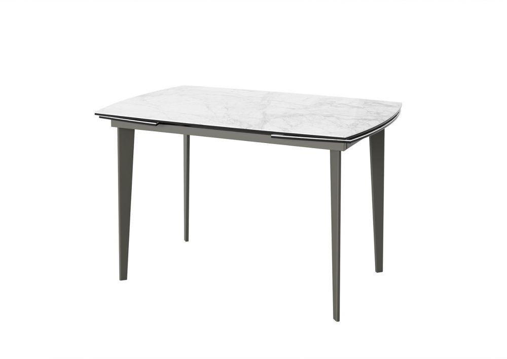 Oakwood Verda Ceramic Marble Top Ext Dining Table With Sena Dining Chairs