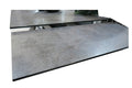 Oakwood Fellino Dark Grey Glazed Glass Top Ext Dining Table