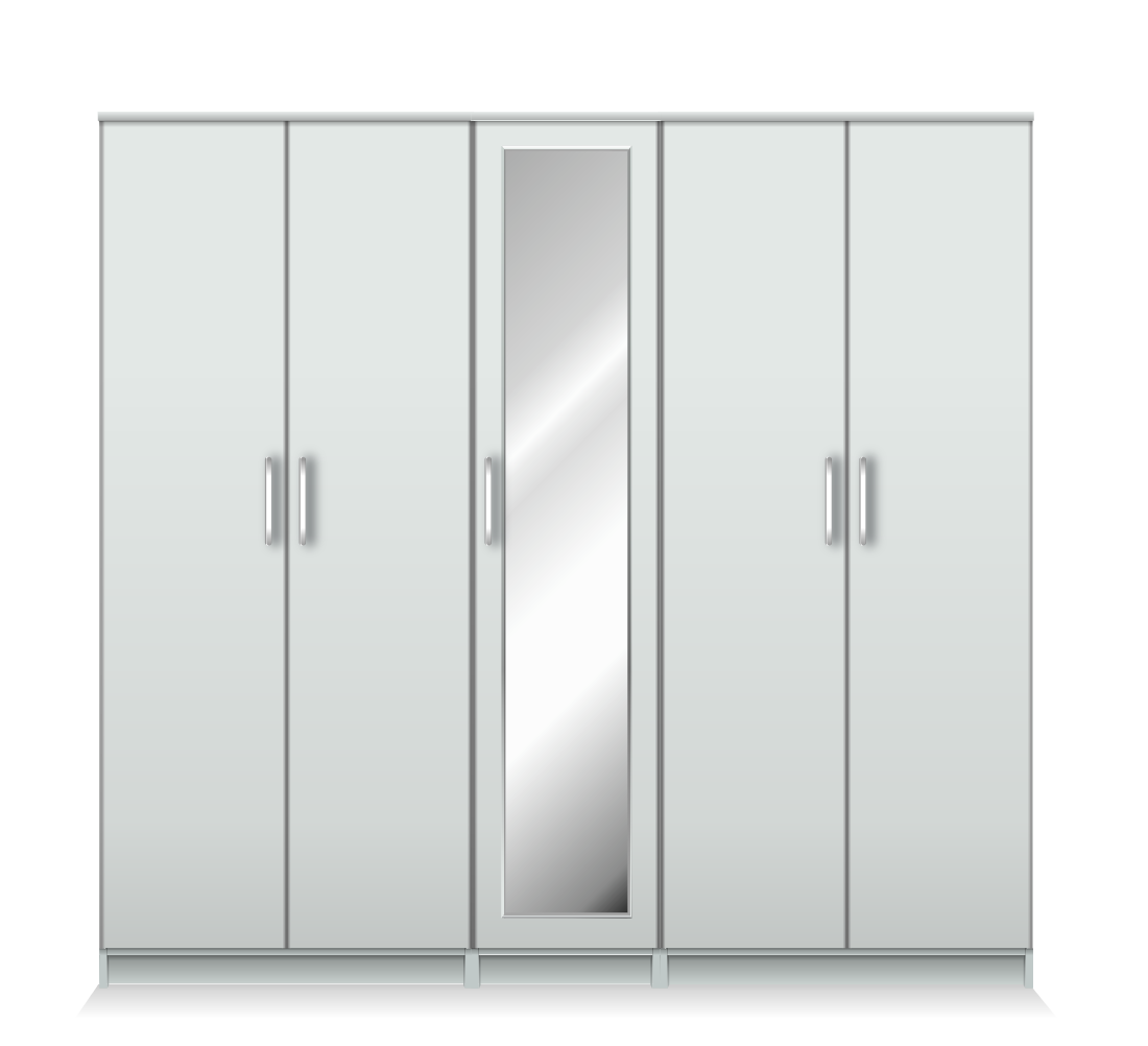 Oakwood Maysons Milan White Or Grey Bedroom Furniture Range