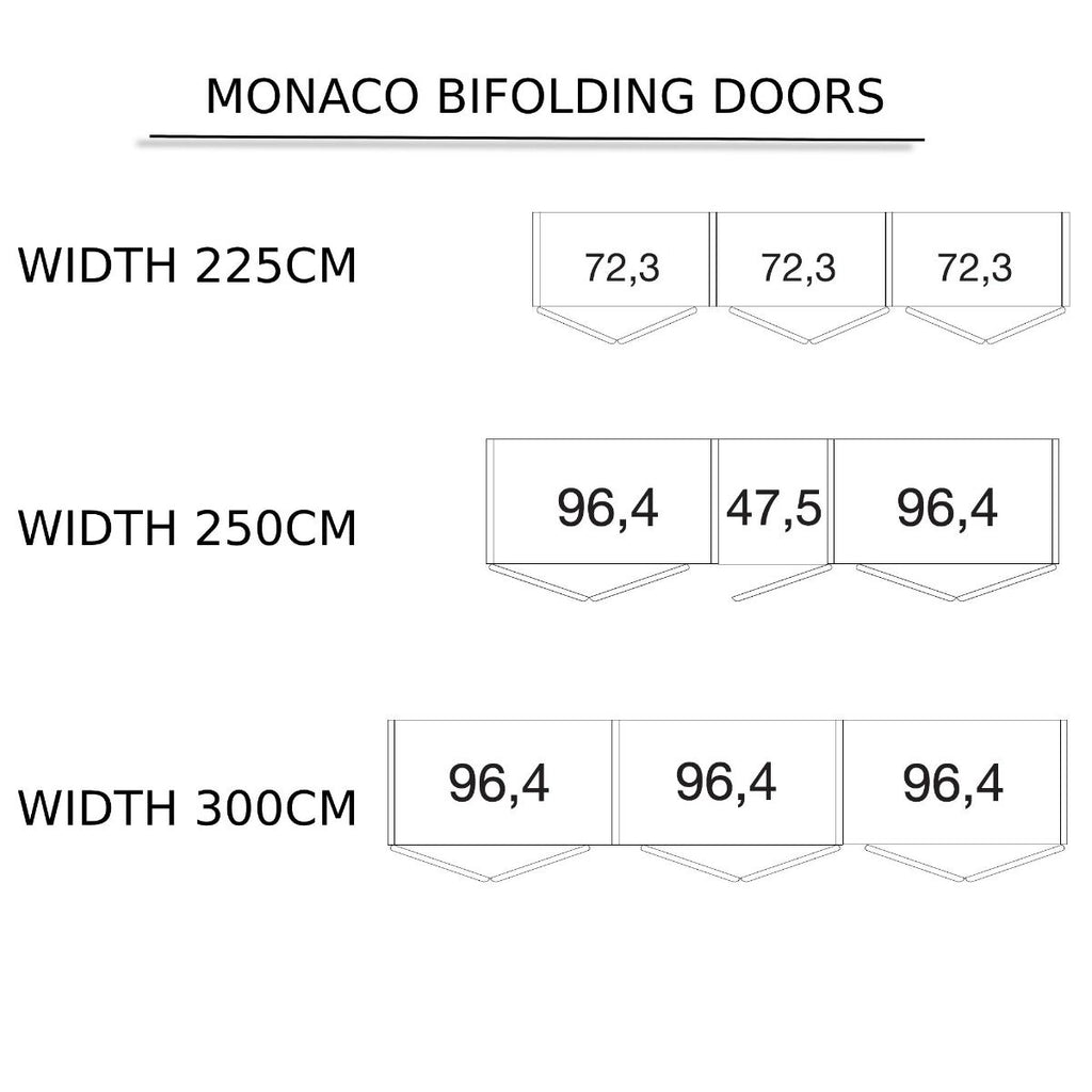 Oakwood Wiemann "Monaco 2000" Bi-Folding Doors Combi Wardrobe