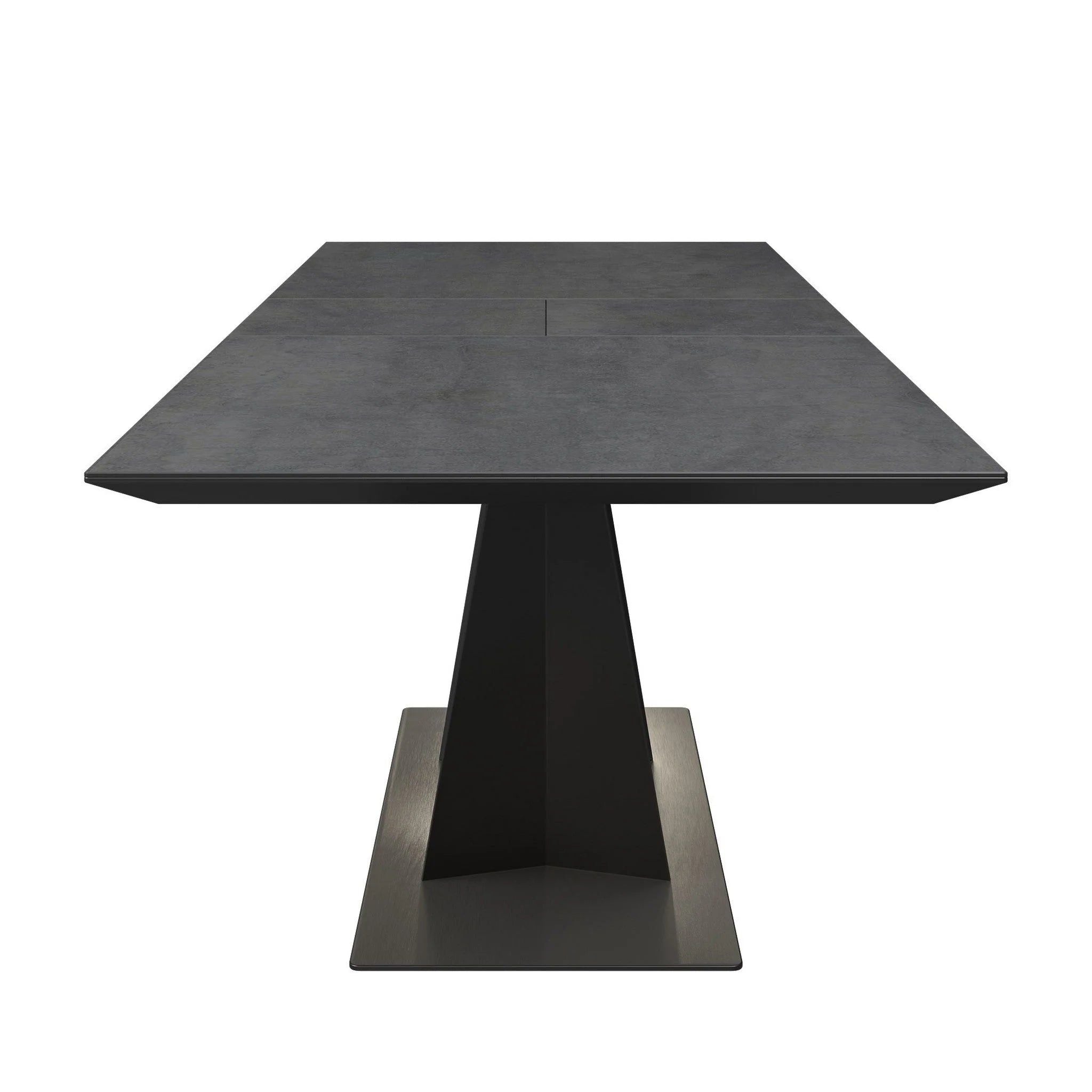 Oakwood New Westin 180-220cm Grey Ceramic Butterfly Extending Dining Table