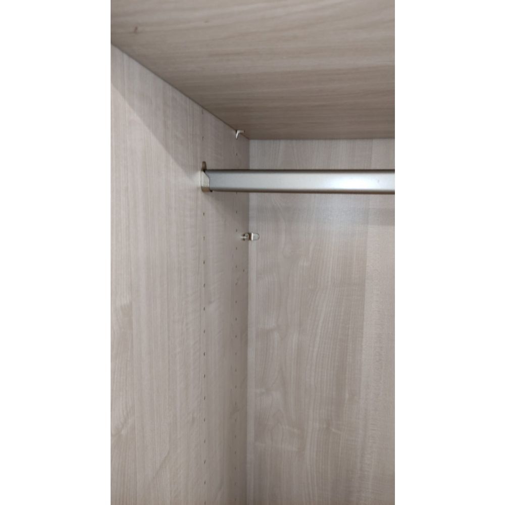 Oakwood Wiemann Miami Plus Graphite Glass With Mirror 3 Sliding Door Wardrobe- 250 CM
