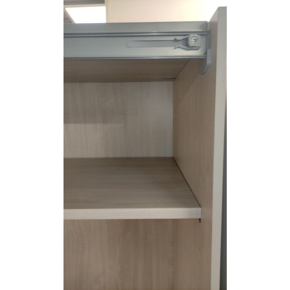 Oakwood Wiemann Miami Plus Graphite Glass With Mirror 3 Sliding Door Wardrobe- 250 CM