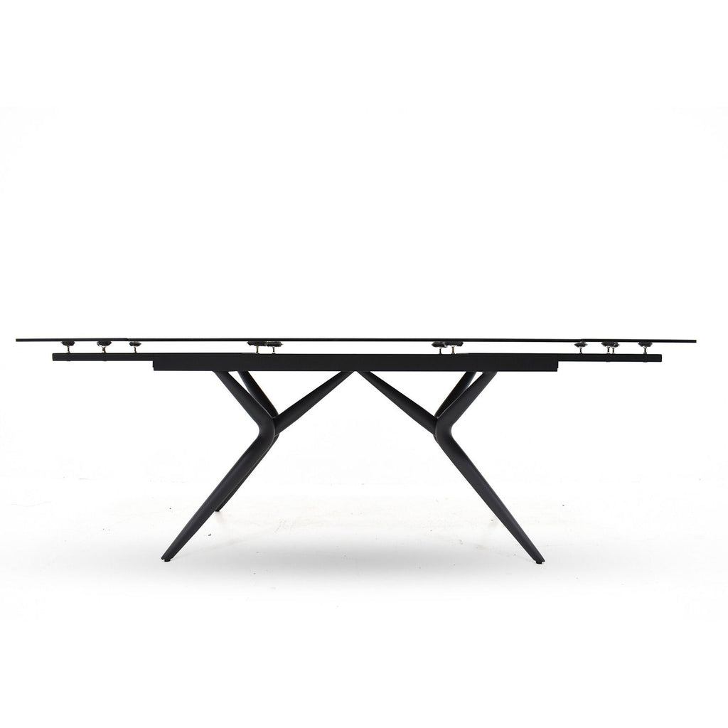 Oakwood Ectasy Ceramic Extendable Dining Table Set - Dolphin