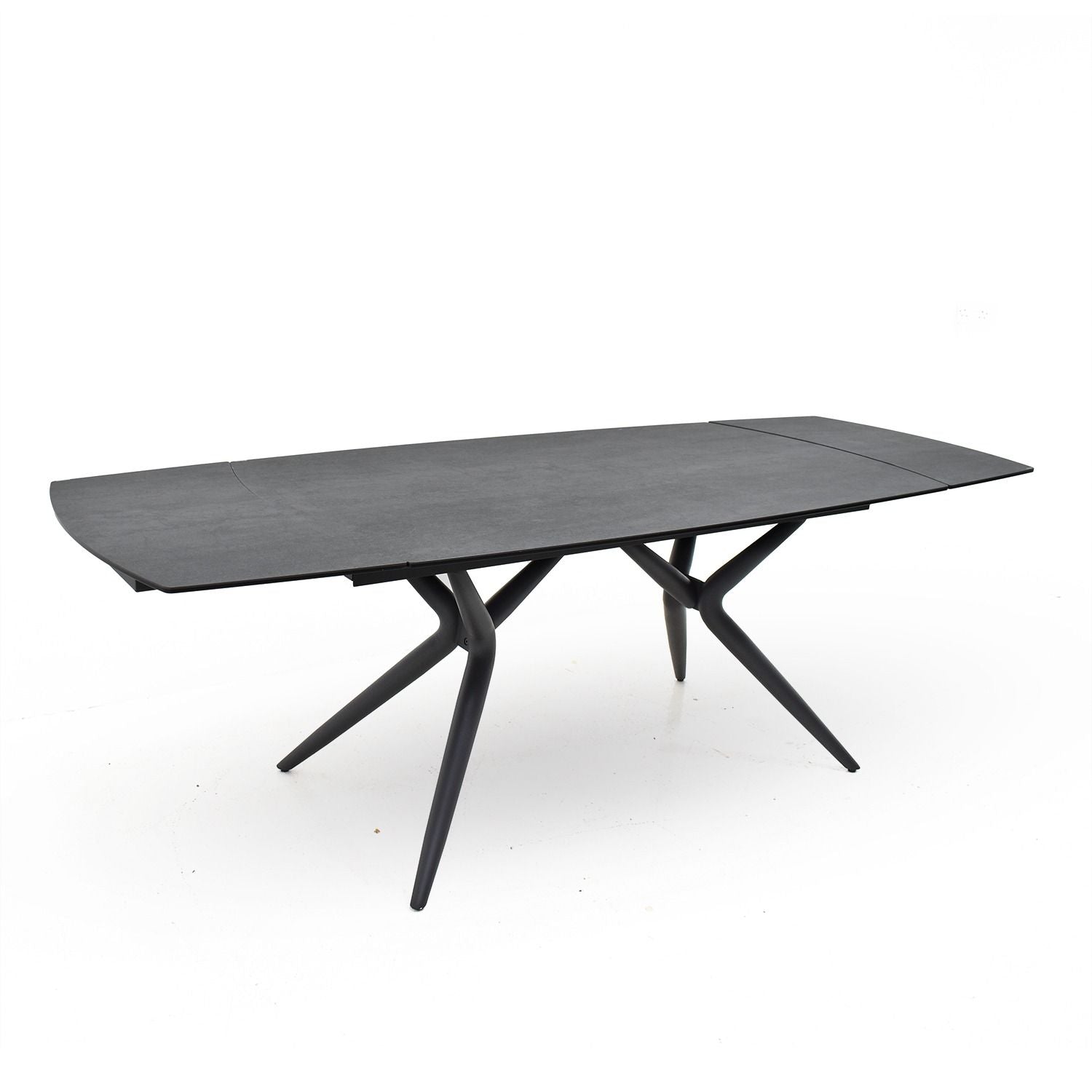 Oakwood Ectasy Ceramic Extendable Dining Table Set - Dolphin