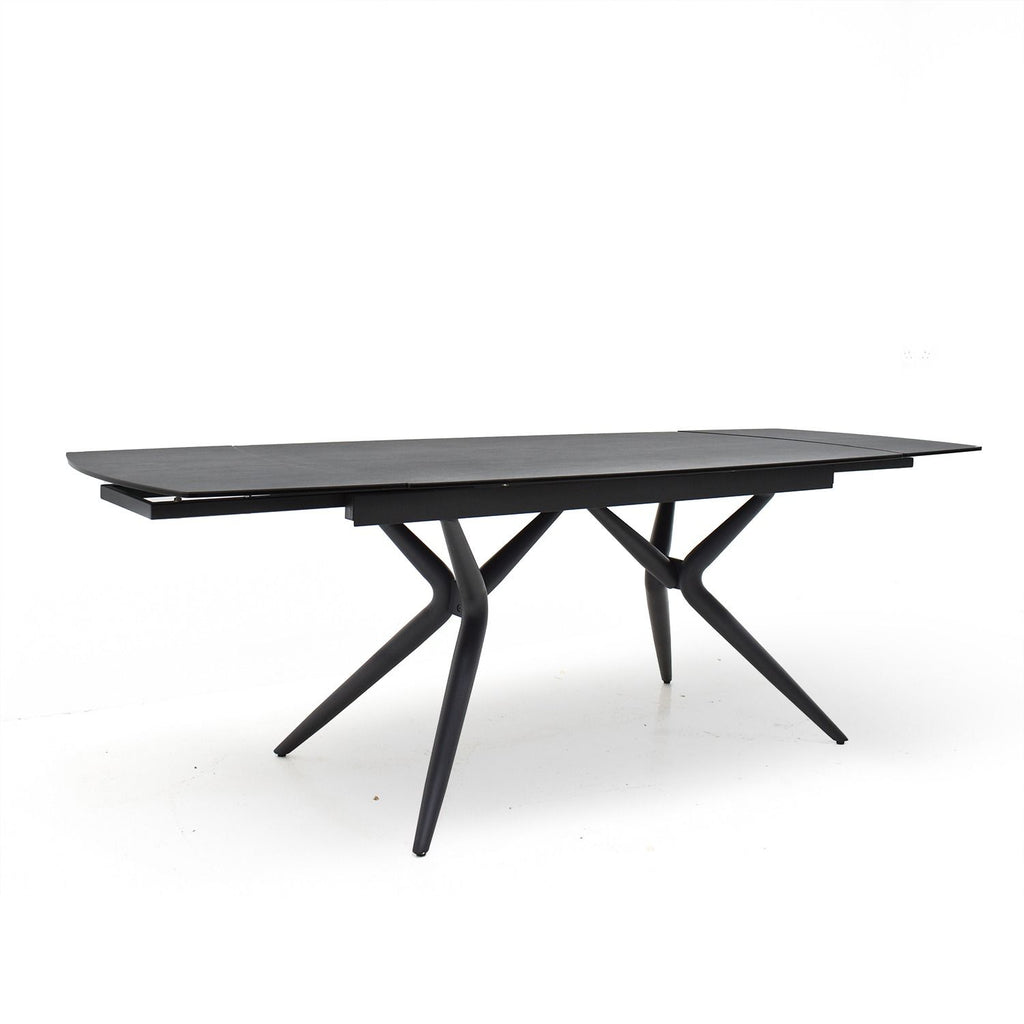 Oakwood Ectasy Ceramic Extendable Dining Table - Dolphin