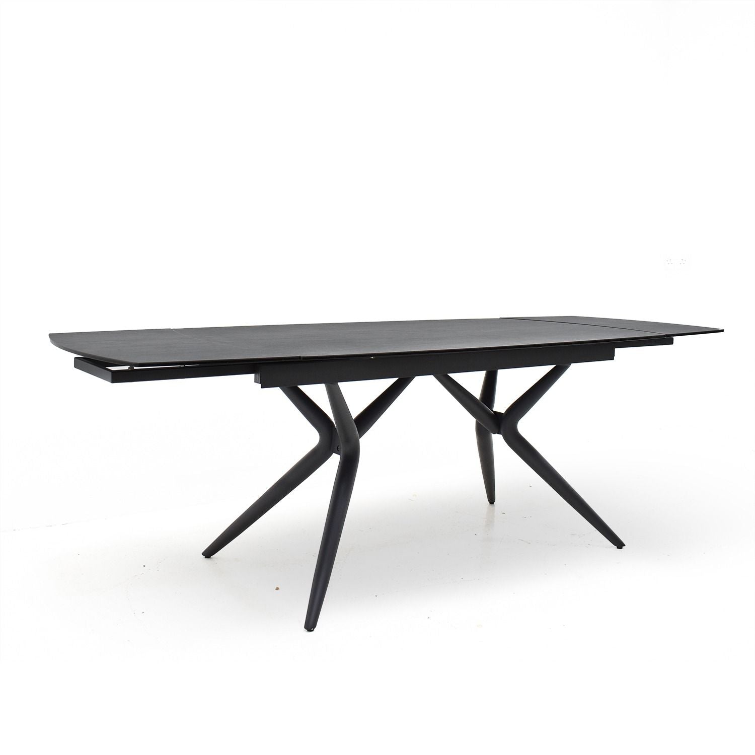 Oakwood Ectasy Ceramic Extendable Dining Table Set - Dolphin