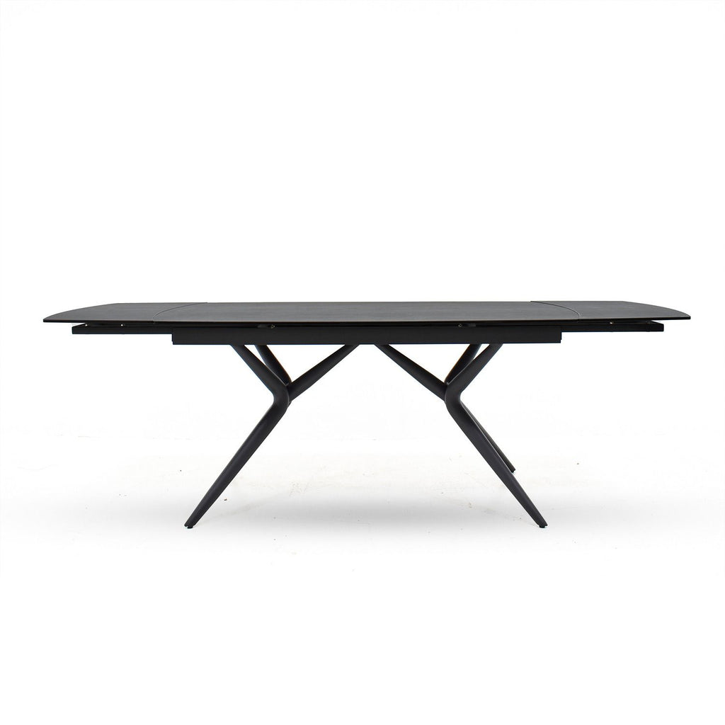 Oakwood Ectasy Ceramic Extendable Dining Table Set - Dolphin