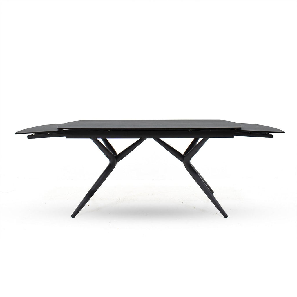 Oakwood Ectasy Ceramic Extendable Dining Table - Dolphin