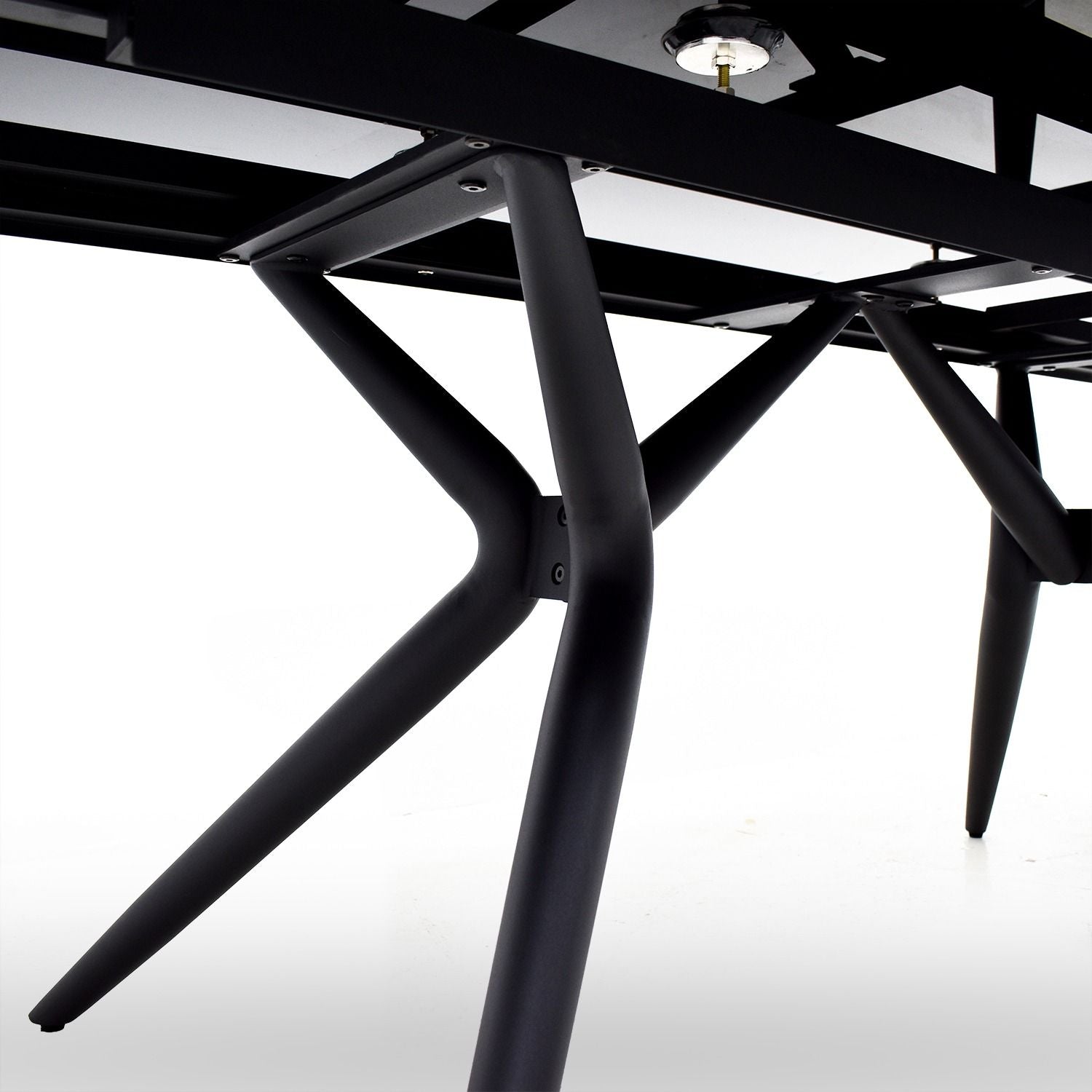 Oakwood Ectasy Ceramic Extendable Dining Table Set - Dolphin