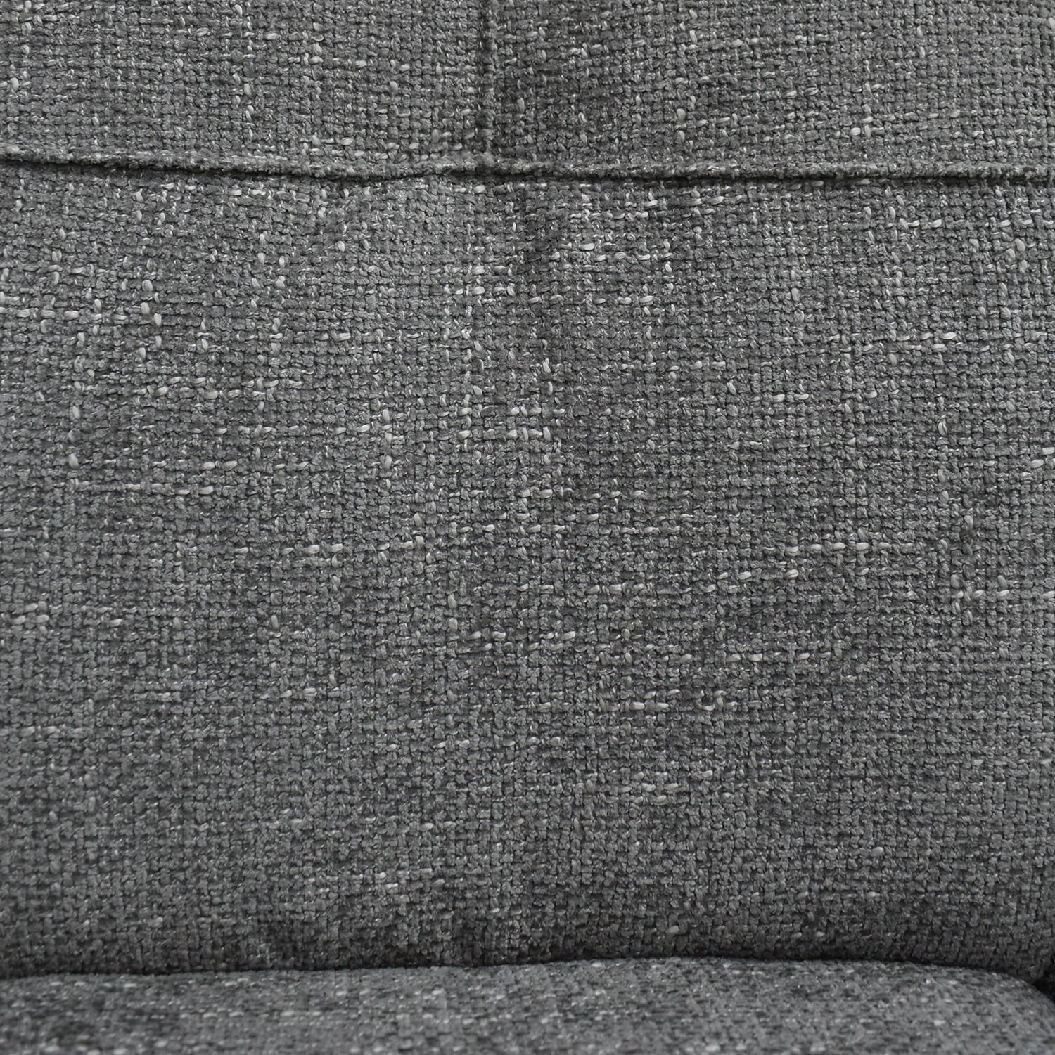 Oakwood 2x Harley Fabric Dining Chair - Dolphin
