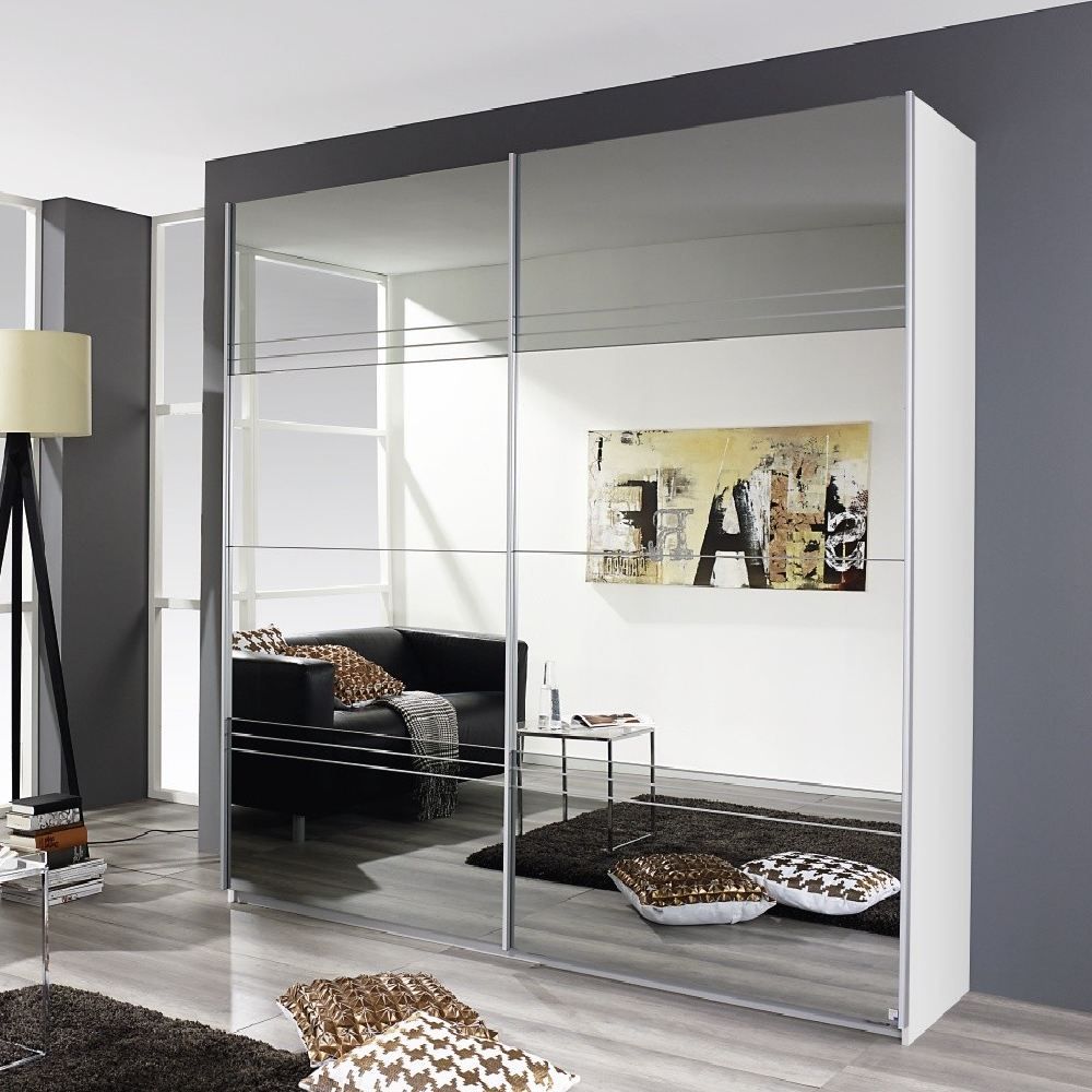 Oakwood Rauch Koblenz Full Mirror Sliding Door Wardrobe