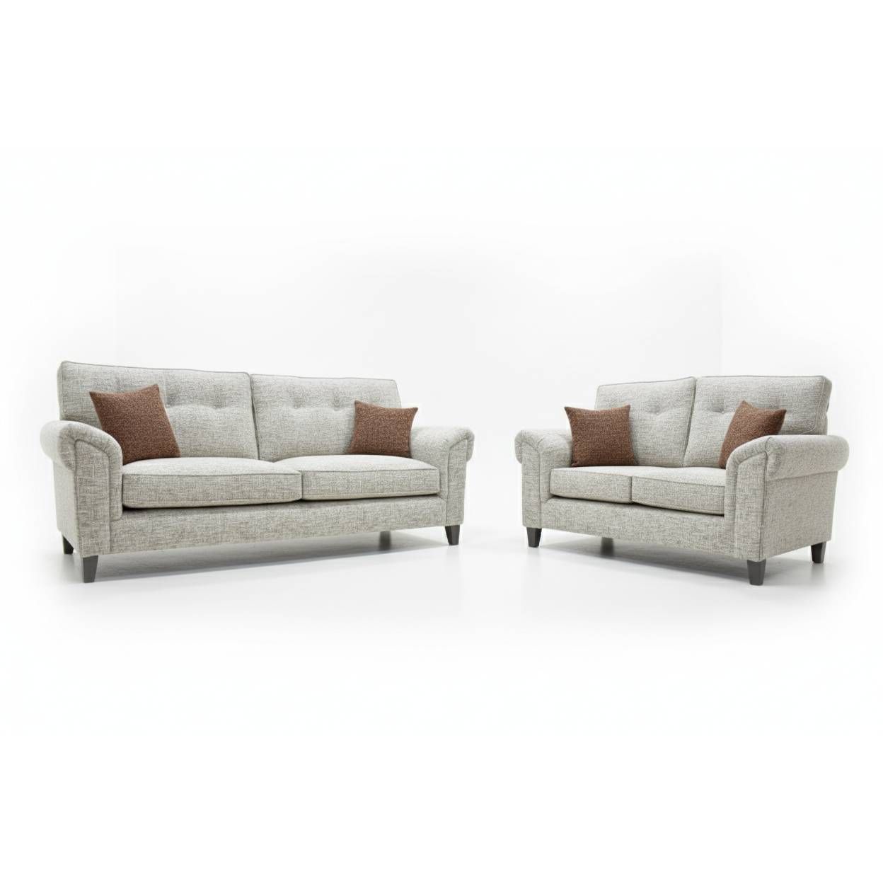 Oakwood Ibiza Fabric Sofa Set