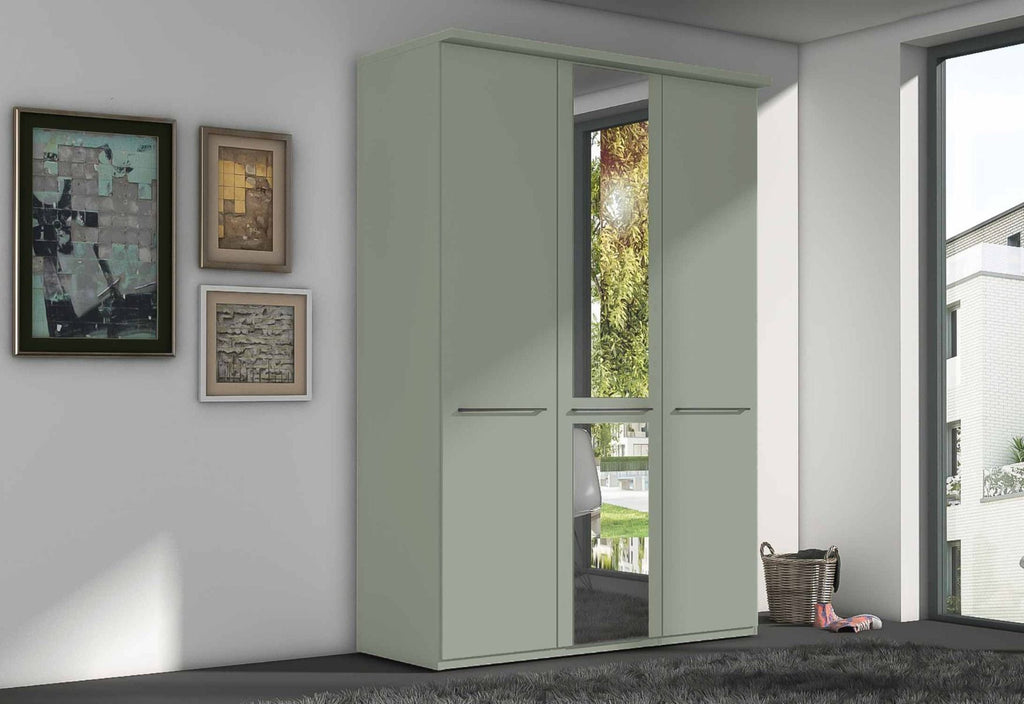 Oakwood Wiemann Cairns Sage Green Hinged Door Wardrobe With Cornice