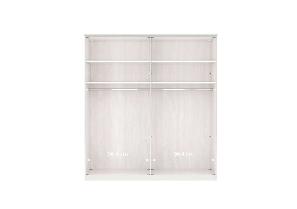Oakwood Wiemann Oxfordia 4 Door Hinged Wardrobe