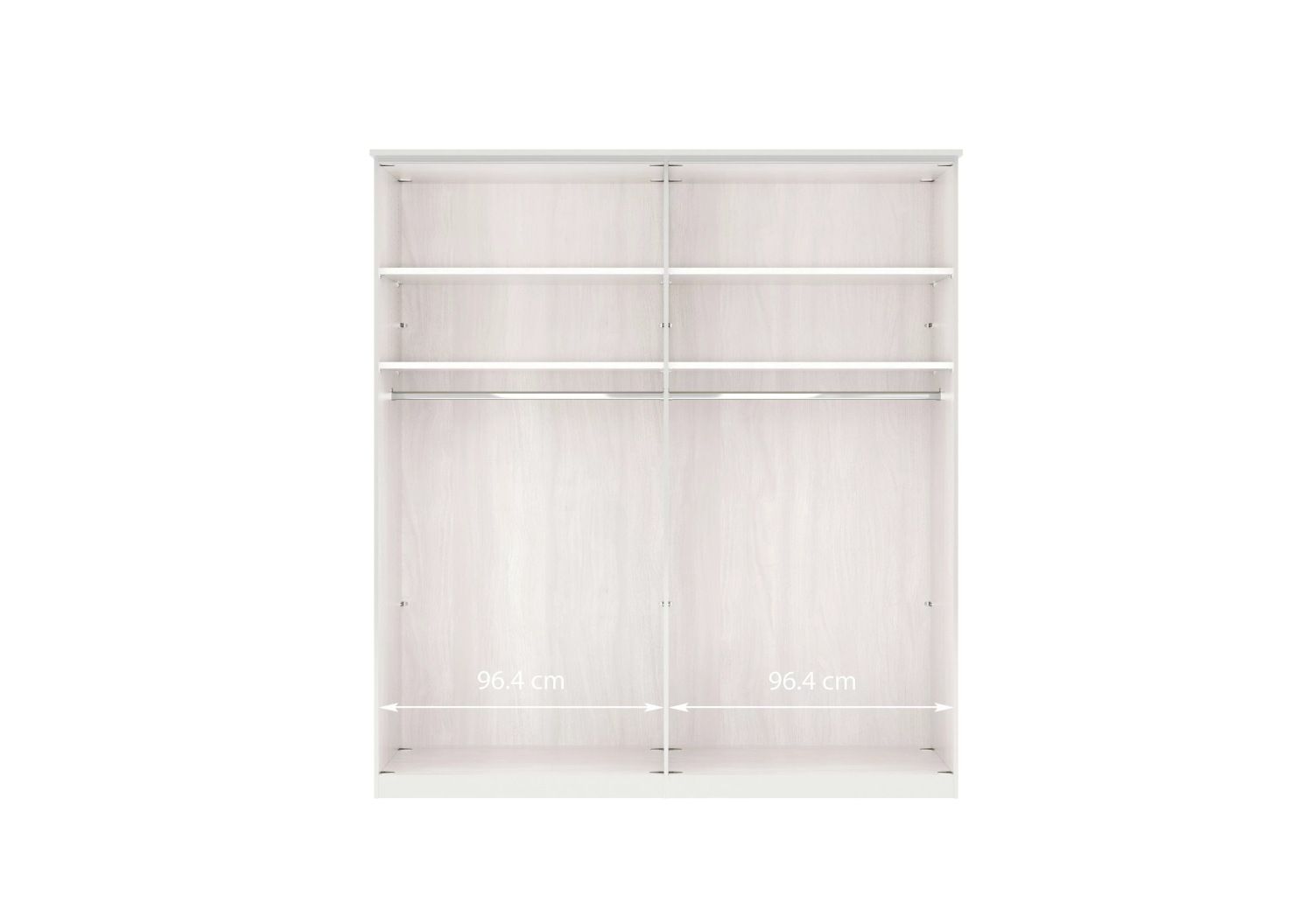Oakwood Wiemann Oxfordia 4 Door Hinged Wardrobe