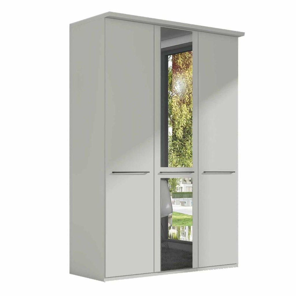 Oakwood Wiemann Cairns White Hinged Door Wardrobe With Cornice