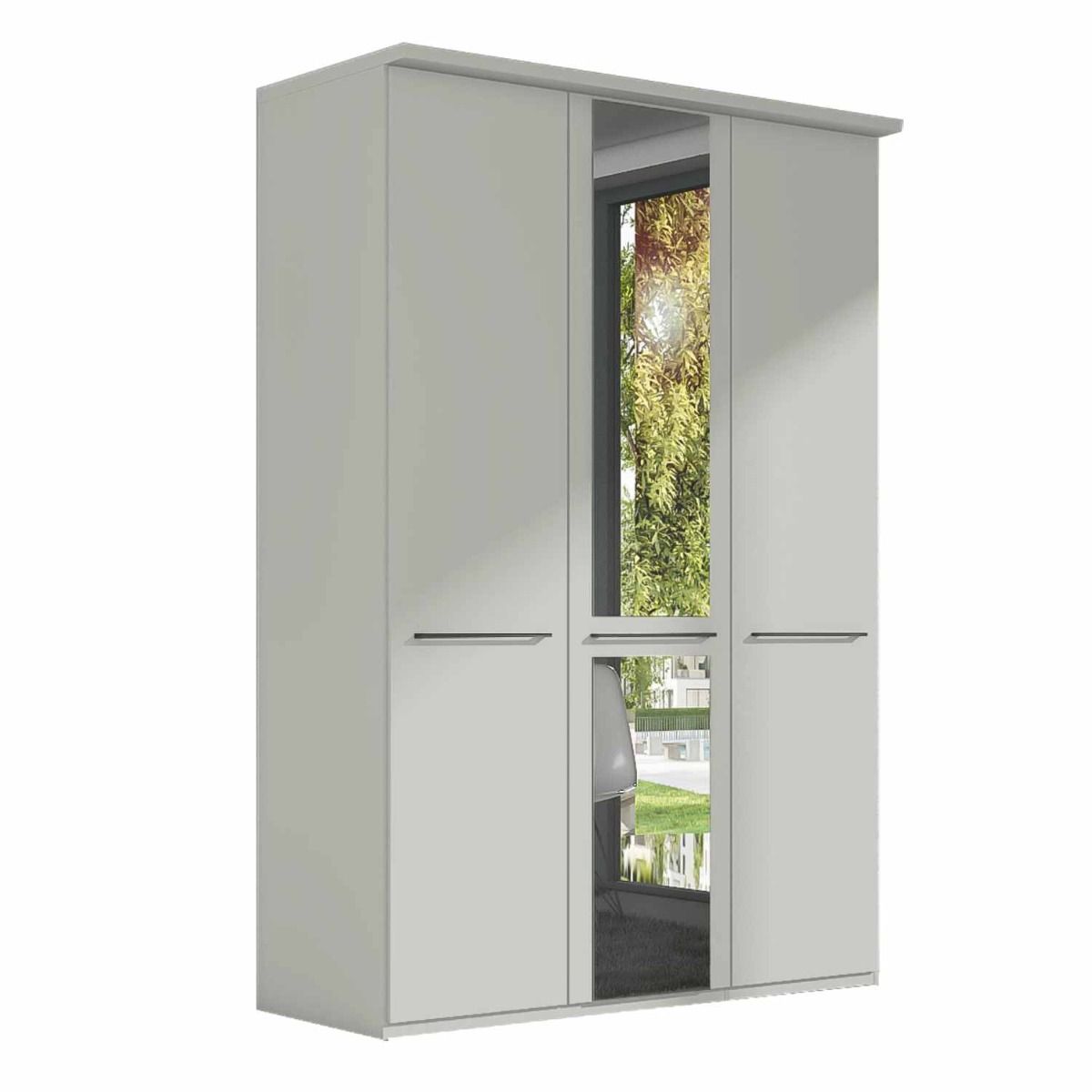 Oakwood Wiemann Cairns White Hinged Door Wardrobe With Cornice