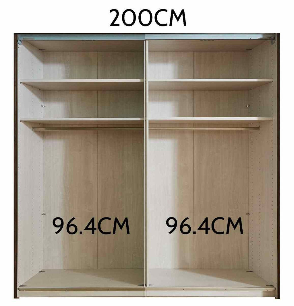Oakwood Wiemann Miami2 - 2 Door sliding wardrobe