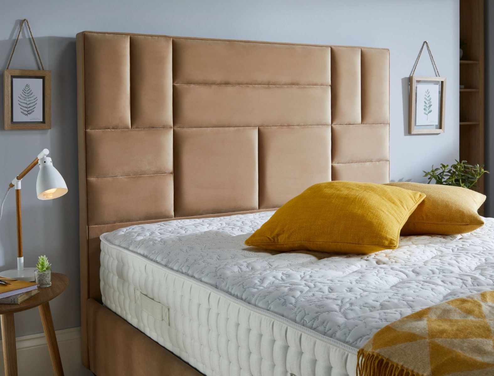 Oakwood Zara Panel Bed Frame